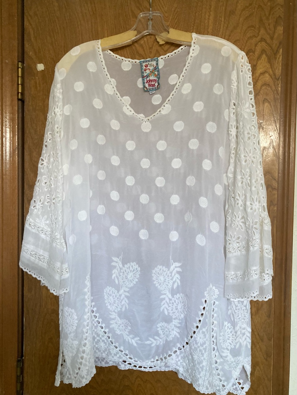 Johnny Was lace tunic